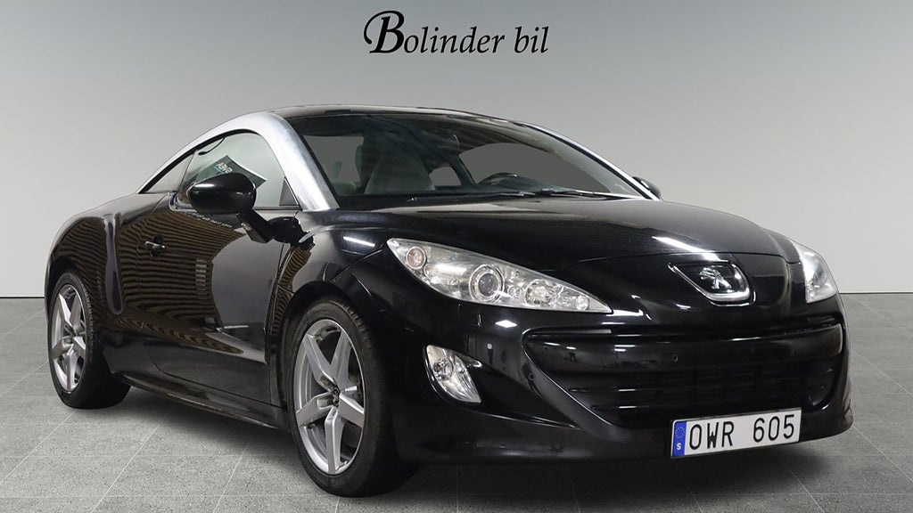 Peugeot RCZ 1.6 THP 7800MIL SKINN Sov KOMPLETT SERVICEBOK ANDROID-SKÄRM PDC