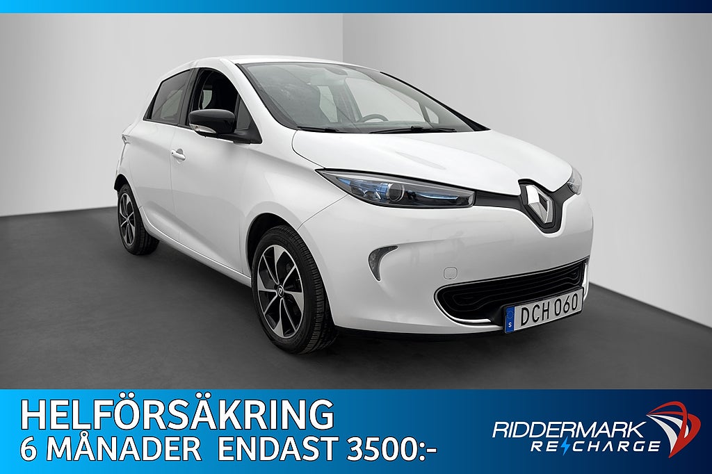 Renault Zoe R110 41 kWh 109hk Friköpt Batteri Kamera MOMS