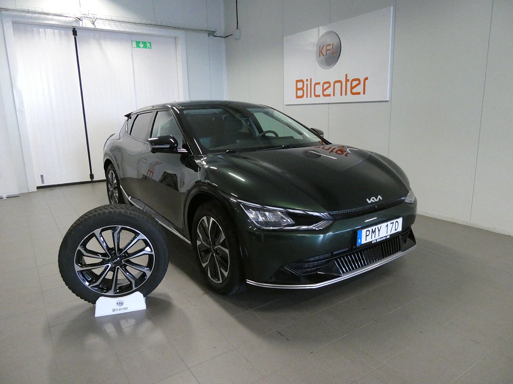 Kia EV6 77.4 kWh PLUS Skinn-Drag-Kamera-Navi-Carplay-SoV