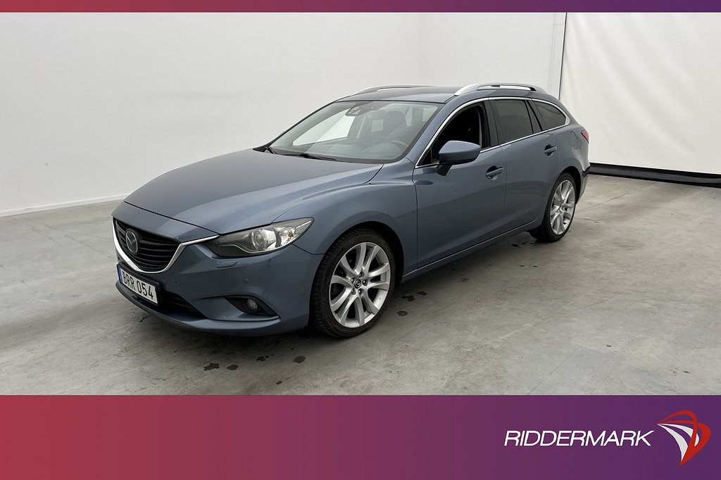 Mazda 6 Wagon 2.2 175hk Optimum Värm BOSE Skinn Kamera Drag