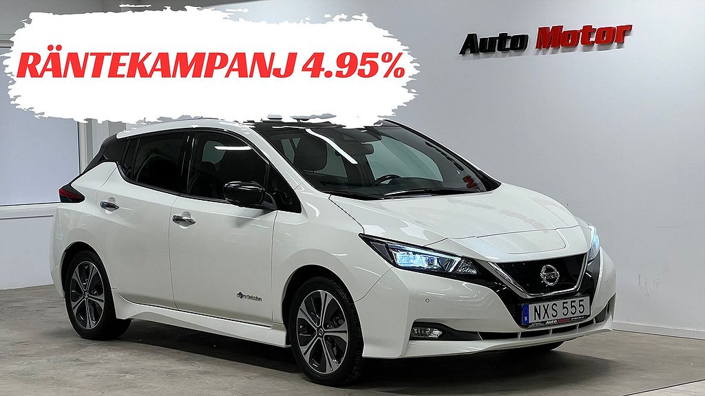 Nissan Leaf 40 kWh 150 HK TEKNA 2-TONE BOSE/360 kamera