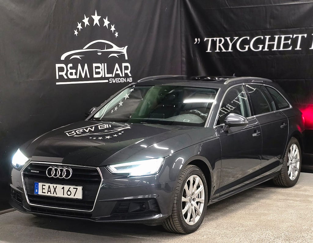 Audi A4 quattro, Pano, Få-ägare, Drag, Navi, M-värme!!!