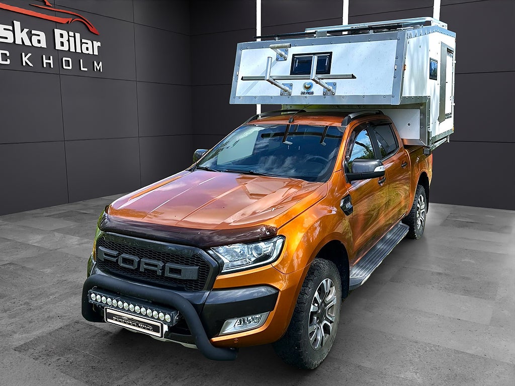 Ford ranger Dubbelhytt 3.2 TDCi 4x4 /CAMPER /EKIPAGE BIL