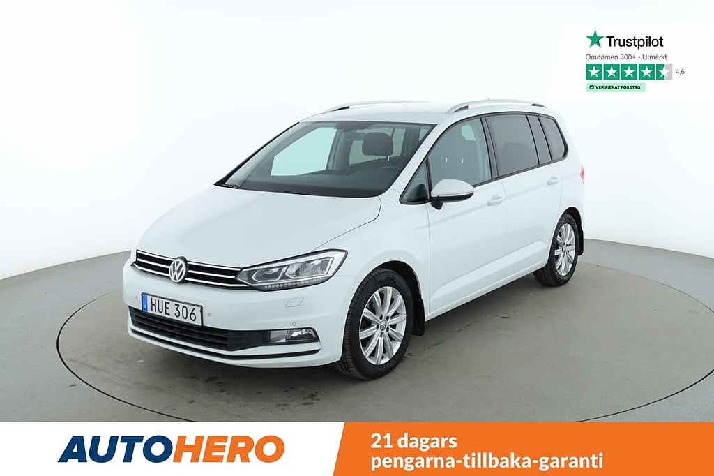 Volkswagen Touran 7-seater 1.6 TDI / Värmare, Dragkrok, CarPlay