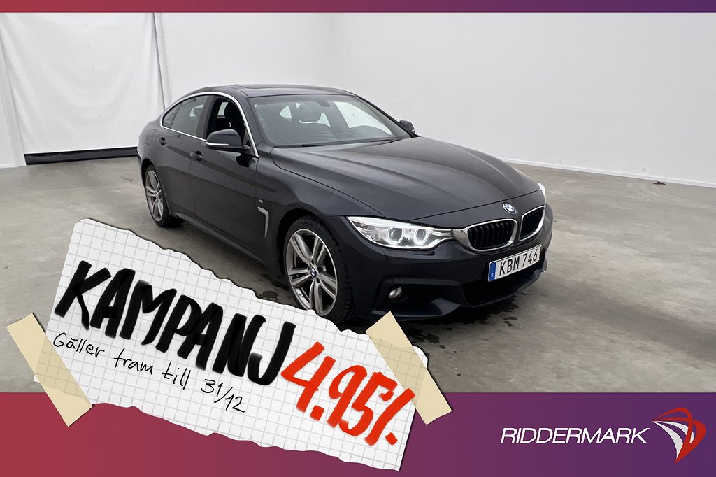 BMW 420 d xDrive Gran Coupé M Sport Taklucka H 4,95% Ränta