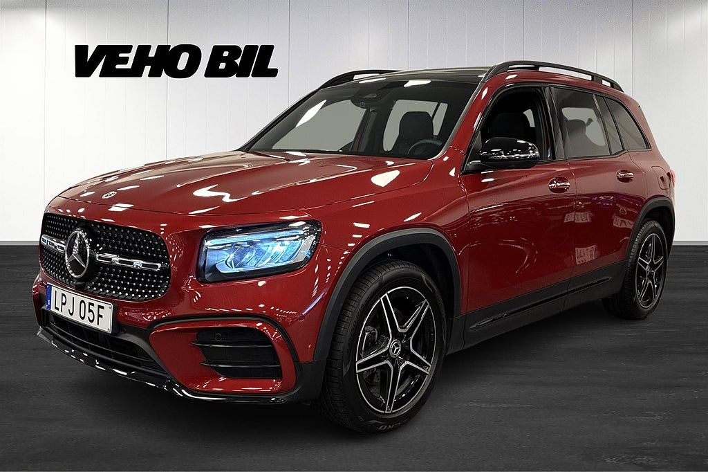 Mercedes-Benz GLB 200 AMG Line, AMG Line Panorama 7-sits Drag Värmare
