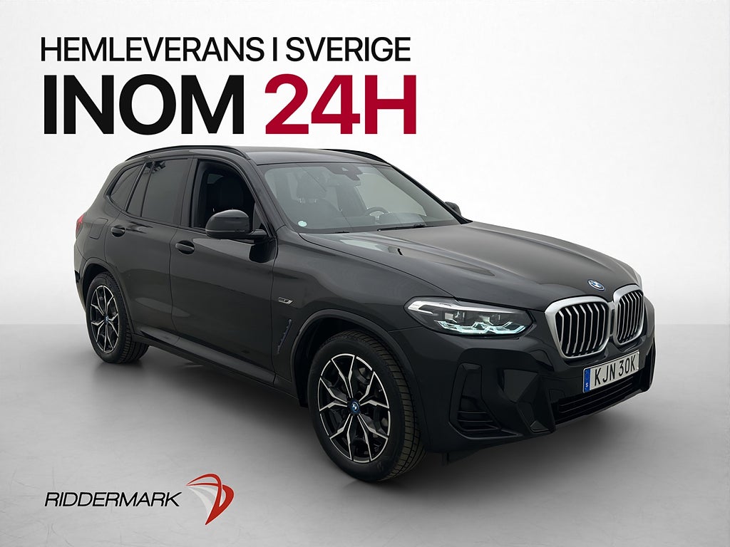 BMW X3 xDrive30e 292hk M Sport HiFi Värmare Navi Kamera Drag