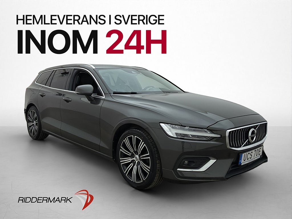 Volvo V60 B4 Inscription Skinn H/K Kamera BLIS Värmare