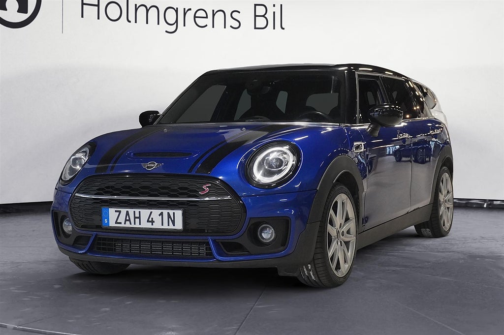MINI Clubman S 192hk JCW Trim Drag LED PDC Komfortöppning Sportstol | Ränta