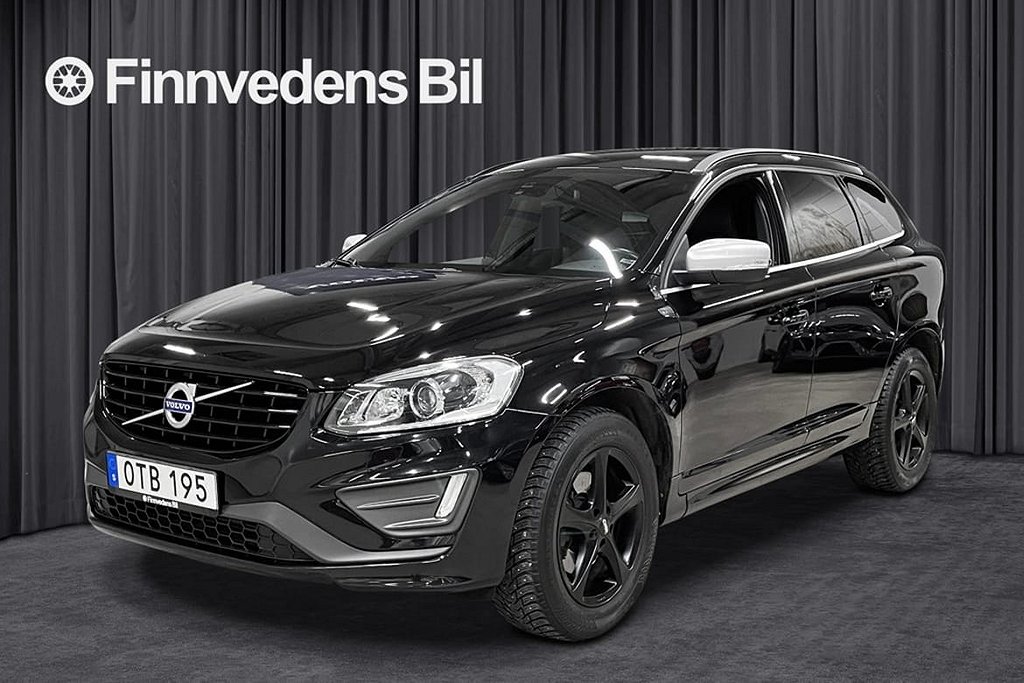 Volvo XC60 D4 AWD R-Design BE *V-hjul/Drag/Navi*