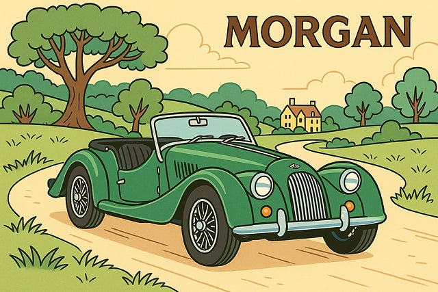 Morgan 3 Wheeler Wheeler 2.0 V Twin på 54 mil