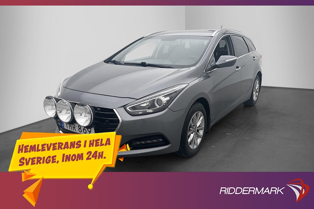Hyundai i40 cw GDI 135hk ActivePlus Motorvärmare Dragkrok