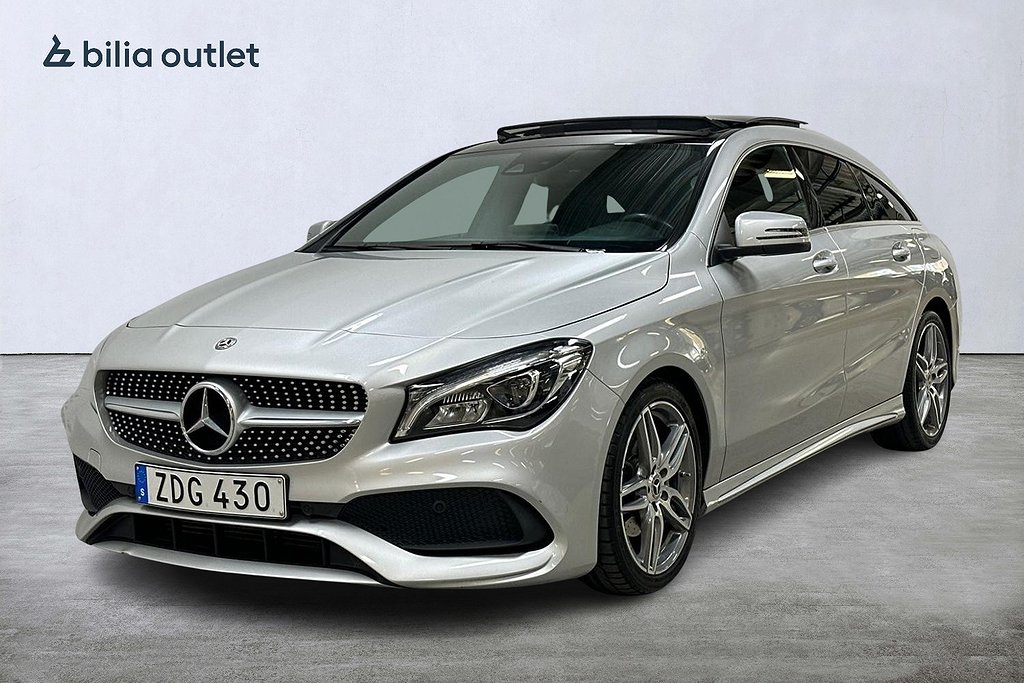 Mercedes-Benz CLA 180 Shooting Brake AMG 122hk Panorama Drag