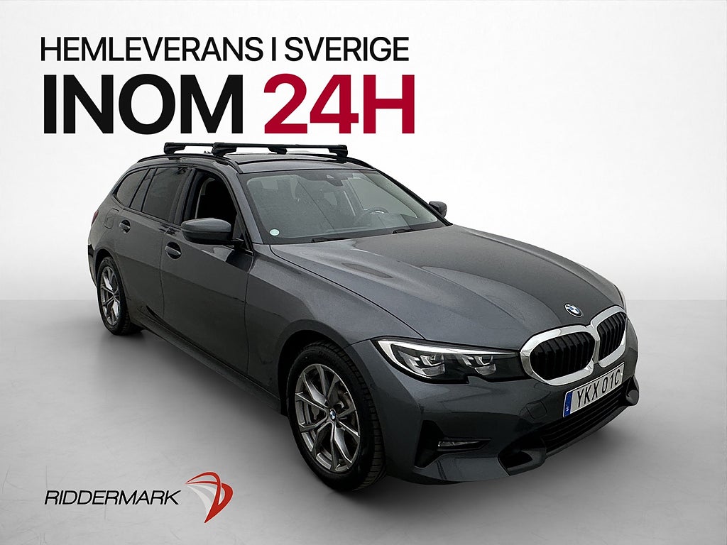 BMW 330e xDrive 292hk Sport line Cockpit Kamera Navi Skinn
