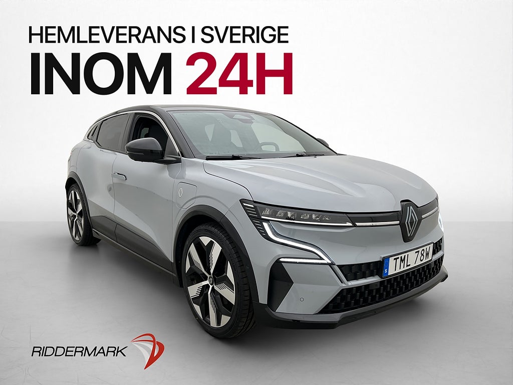 Renault Mégane E-TECH 60 kWh Kamera Rattvärme CarPlay MOMS