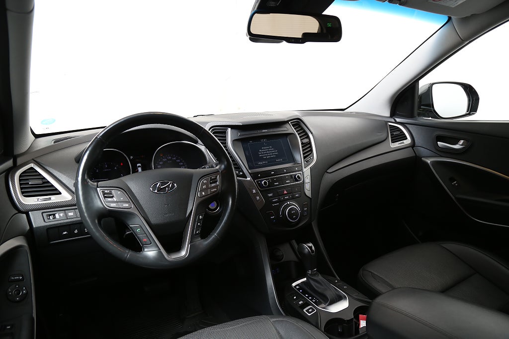 Hyundai Santa Fe 2,2 CRDi 200hk Premium AWD Aut Motorv Dragkrok 2017