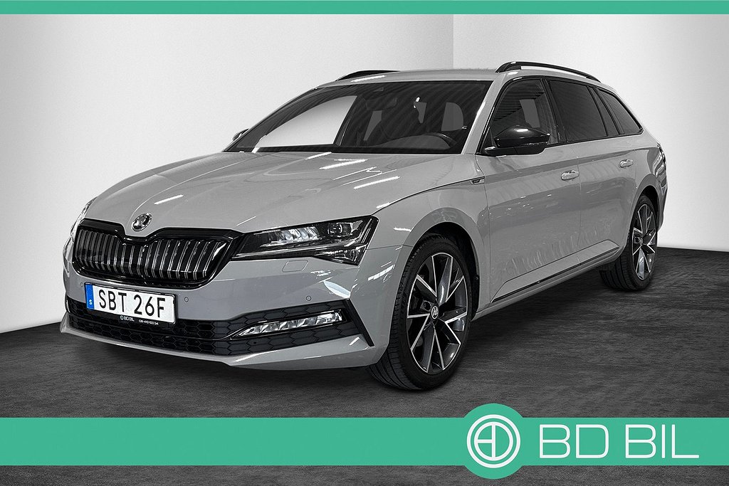 Skoda Superb 1.4 Plug-In Sportline DRAG NAV VÄRMARE MOMS