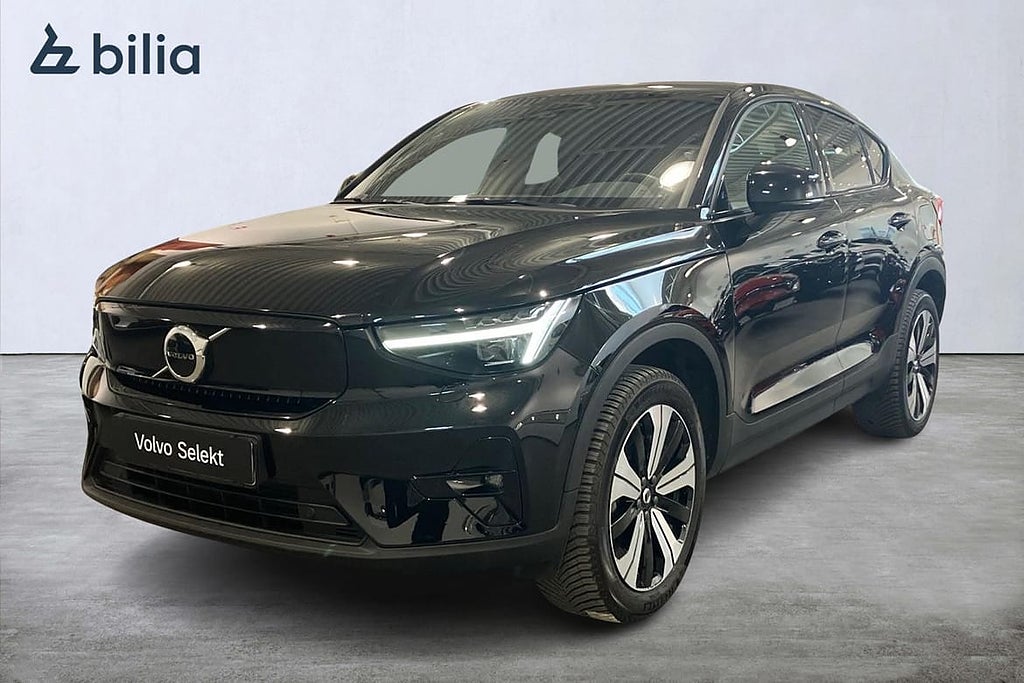 Volvo C40 Recharge Twin Plus, Tonade rutor, Värmepump, Pa...