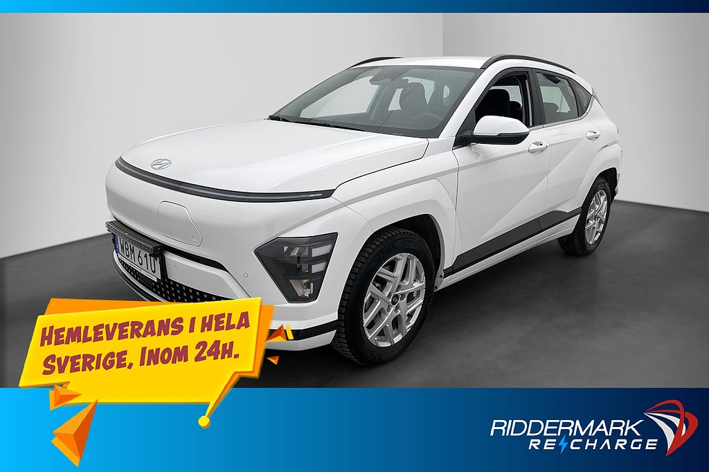 Hyundai Kona Electric Long Range 218hk Essential Kamera MOMS