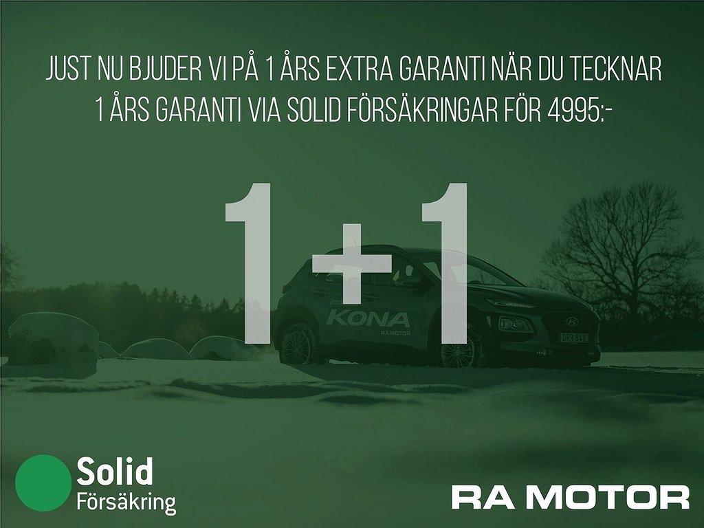 Nissan Leaf 40kwh ACENTA | Re-leasing 24mån 2999kr/mån vhjul 2022