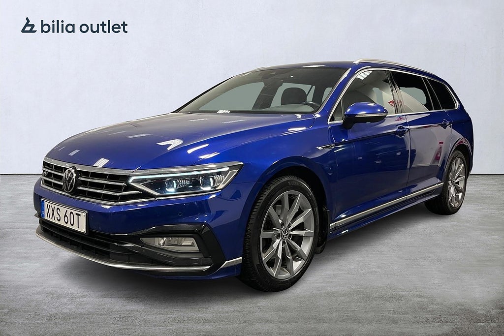 Volkswagen Passat Sportscombi 2.0 TDI 4M R-Line 200hk / Drag Värmare CarPlay 