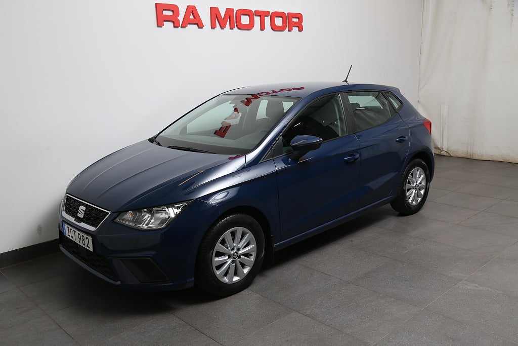 Seat Ibiza 1,0 MPI 75hk Style 5dr Front Assist P-sensorer 2018