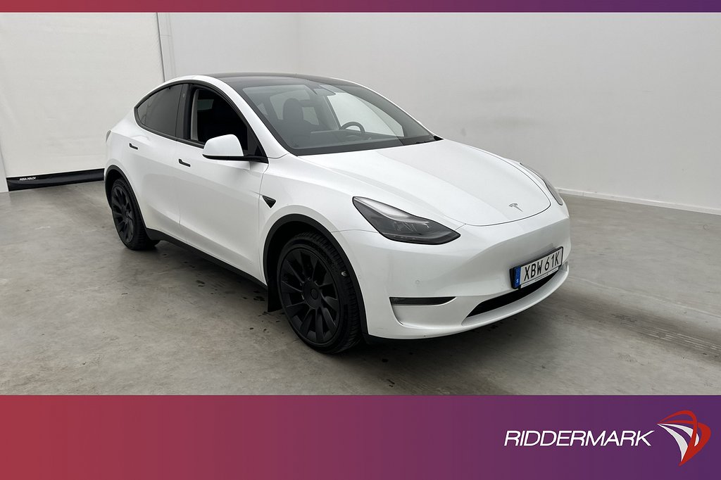 Tesla Model Y Long Range AWD En-brukare AP Svensksåld