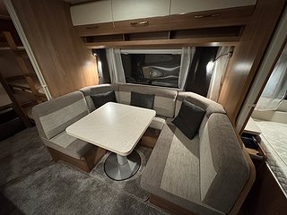 Husvagn, 1-axl Hobby 545 KMF DE LUXE 6 av 18