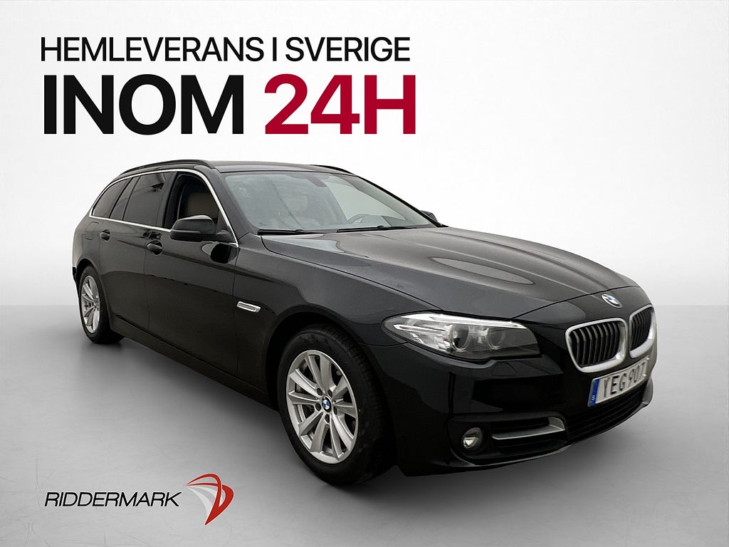 BMW 530 d xDrive 258hk Dragkrok Elstolar Bluetooth P-Sensor