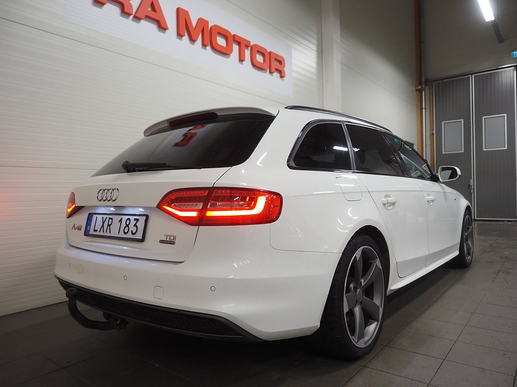 Audi A4 Avant 2.0 TDI 150hk Quattro S-Line Dragkrok PDC 2015
