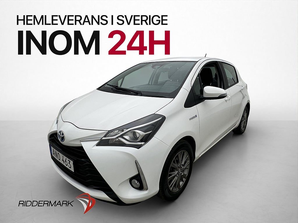 Toyota Yaris Hybrid e-CVT 101hk Active Kamera Farthållare