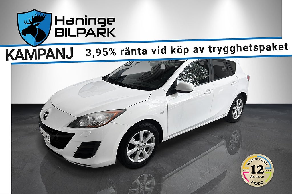 Mazda 3 1.6 SPORT SUPERDEAL FR 3.95% / DRAGKROK / KAMKEDJA