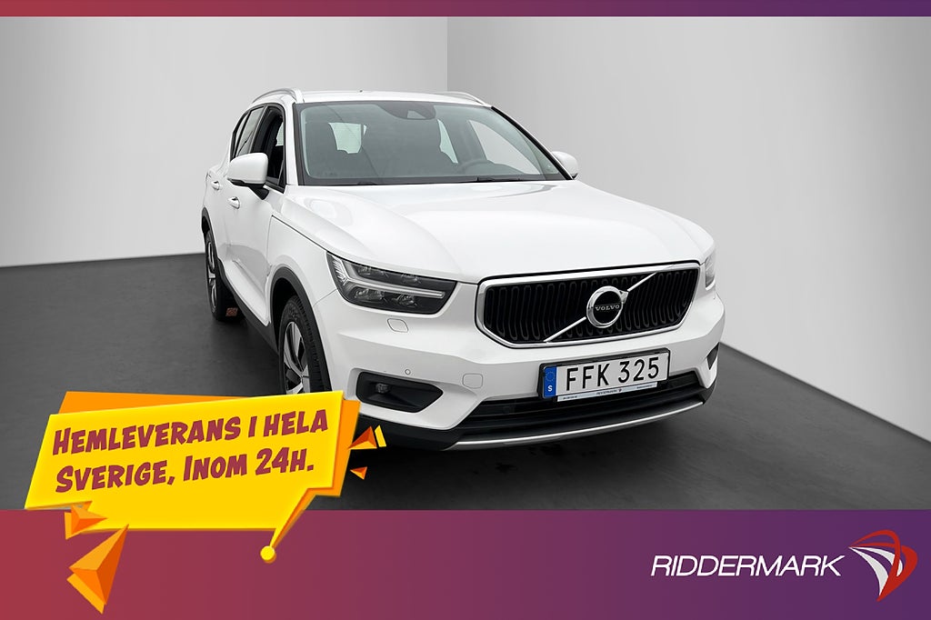 Volvo XC40 T5 AWD Momentum VOC Värmare Skinn Kamera GPS Drag