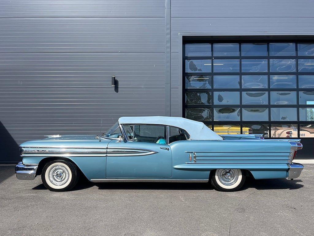 Oldsmobile Ninety-Eight Convertible Coupé 6.1 V8 Hydra-Matic, 4-trinn, 309hk, 1958