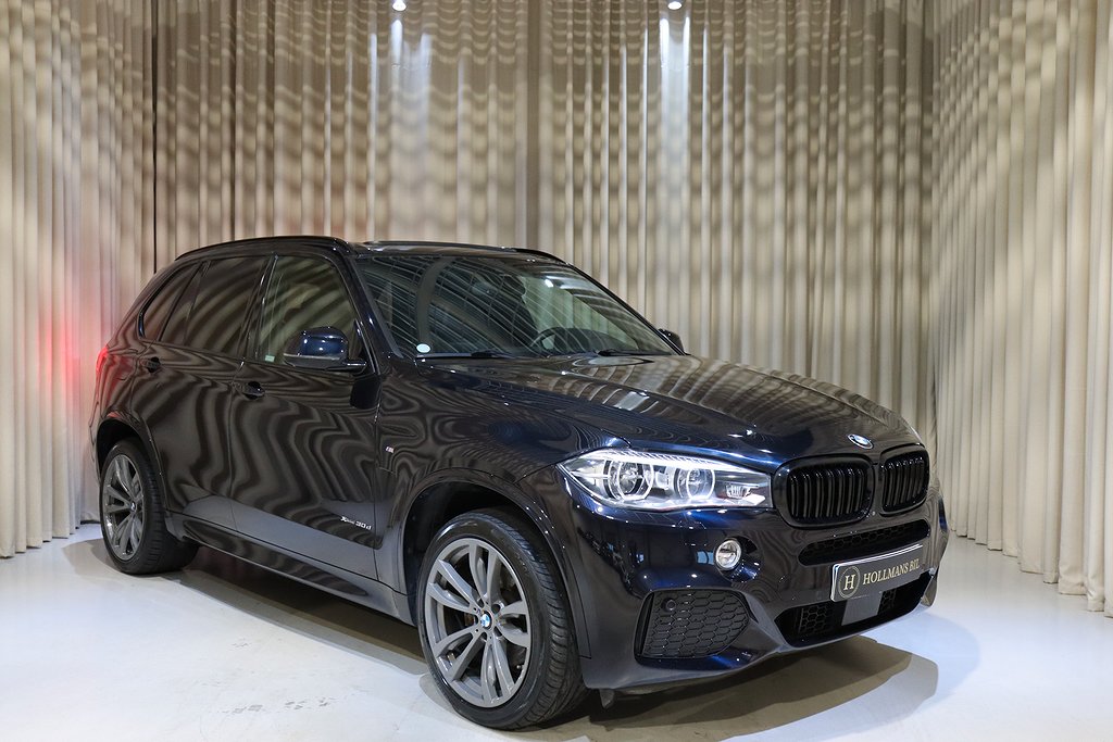 BMW X5 xDrive 30d 258HK M Sport 7-Sits Panorama V-Hjul Värmare