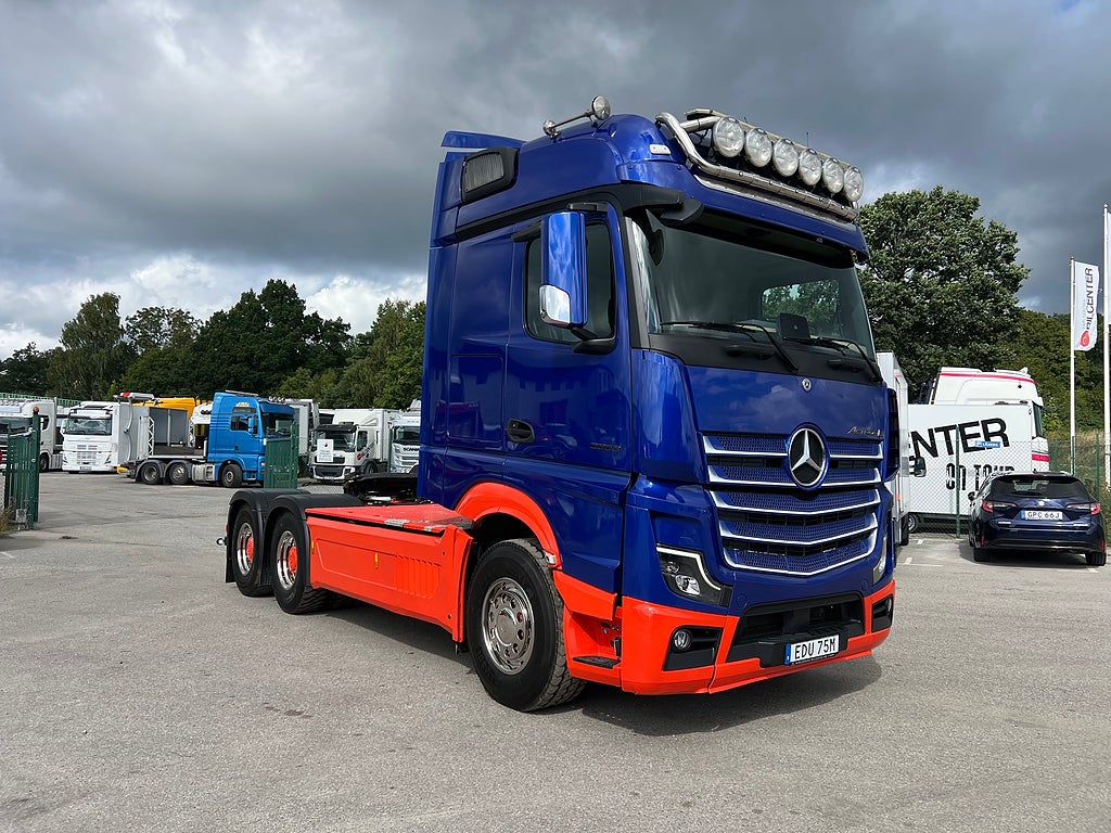 Mercedes-Benz Actros 3353 LS 6x4 Dragbil, Hydraulik, Euro 6