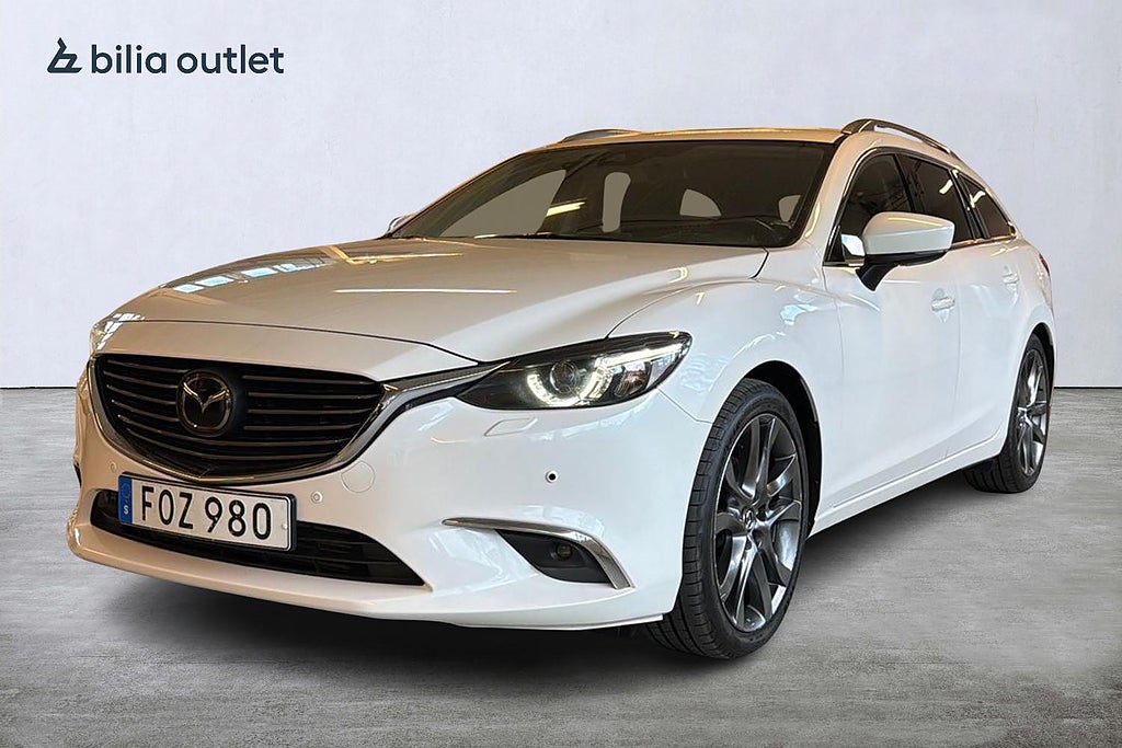 Mazda 6 Wagon 2.2 AWD Optimum Drag Bose Skinn B-kamera