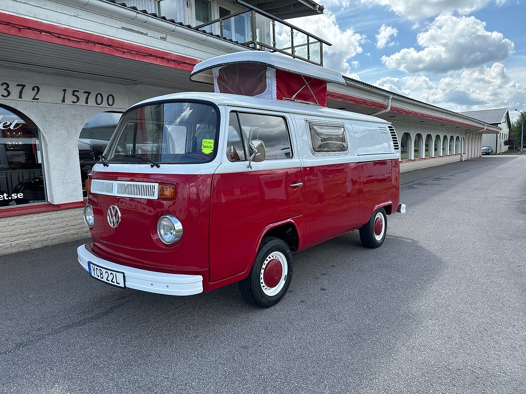 Volkswagen T2 2.0 Camper Bulli Husbil Skatt o besiktningsfri