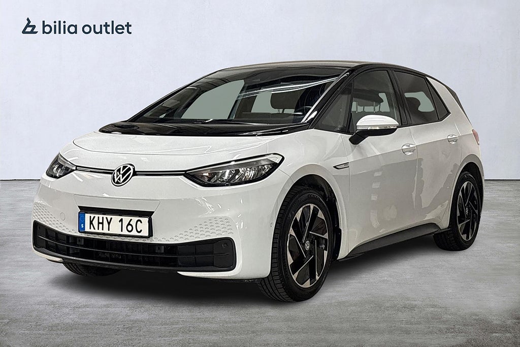Volkswagen ID.3 Pro Performance Life 204hk Navi Carplay Backkamera MOMS