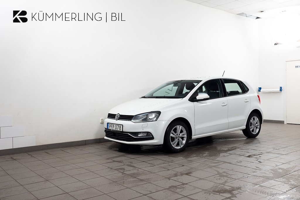 Volkswagen Polo 5-dörrar 1.2 TSI PDC Fram & bak