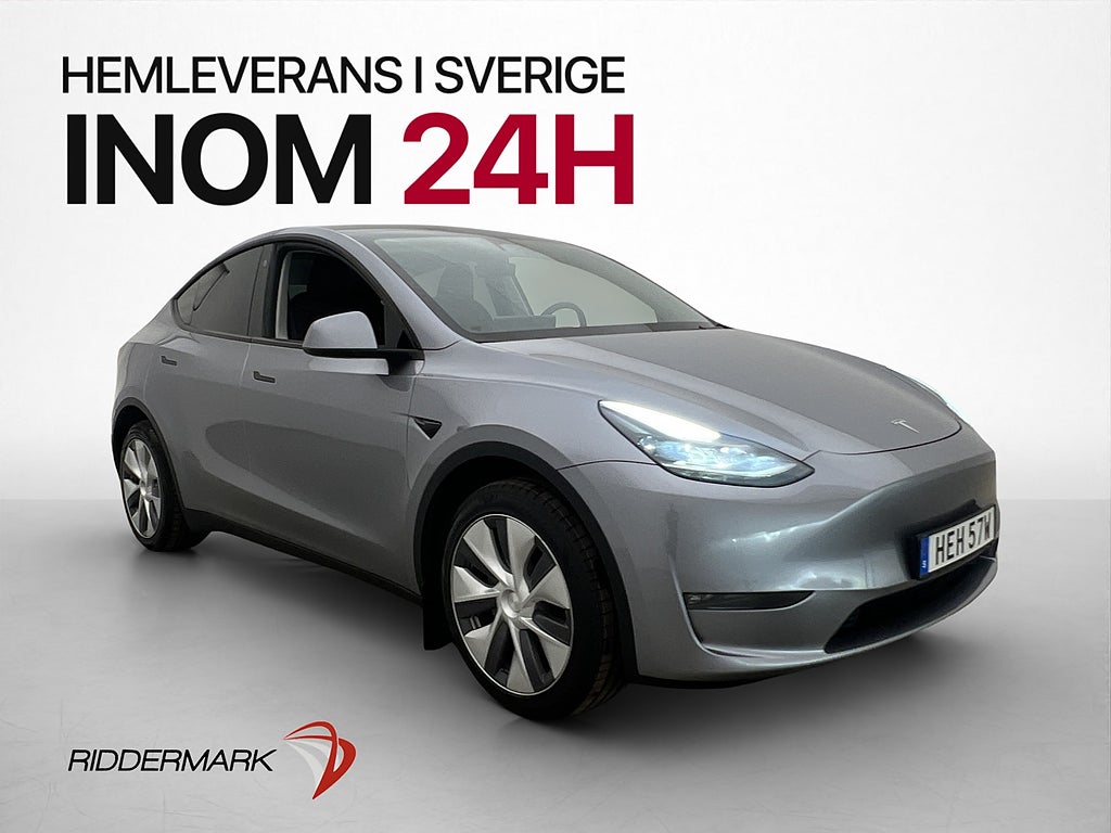 Tesla Model Y Long Range AWD 514hk Autopilot Dragkrok Pano