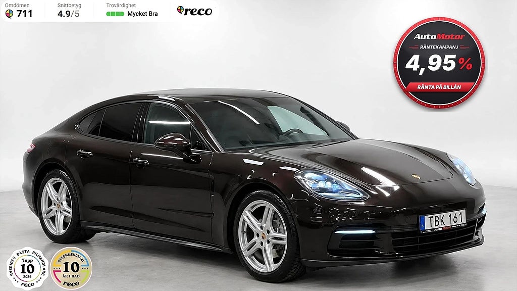 Porsche Panamera 4 PDK SV-Såld / Sport Chrono 330hk