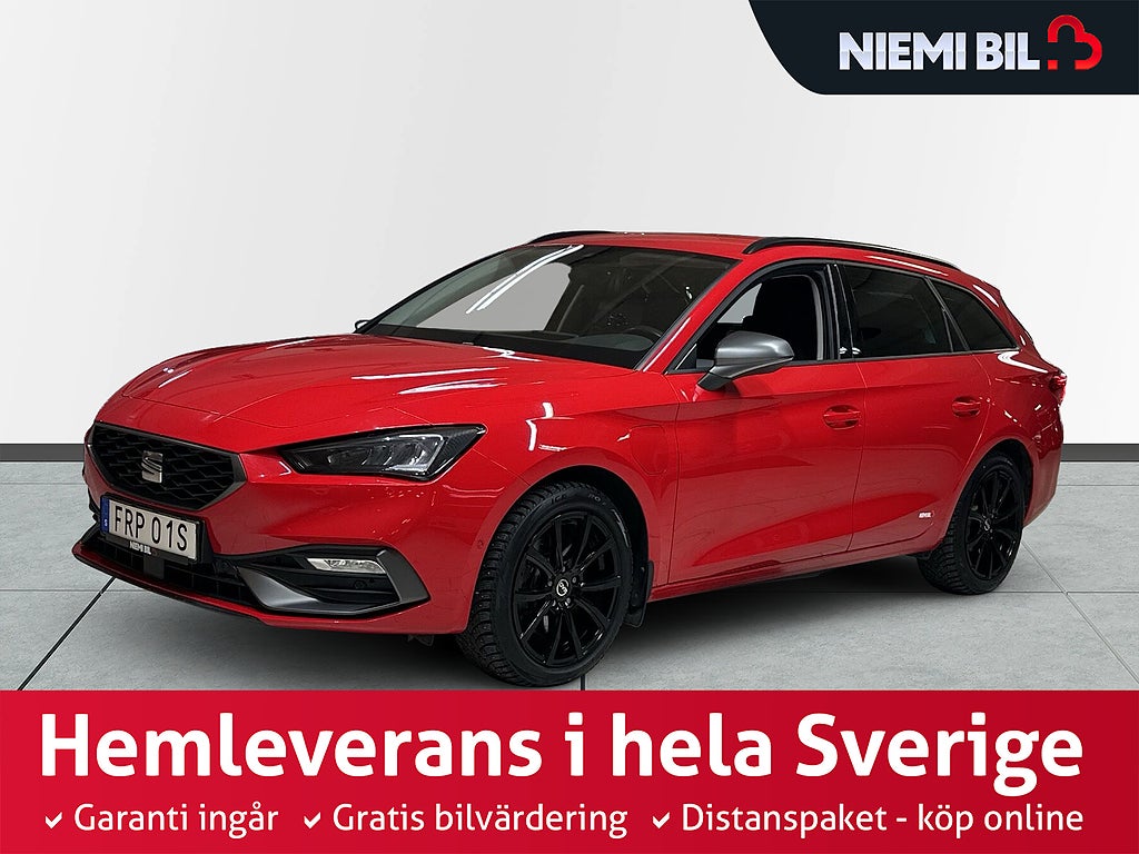 Seat Leon ST León PLUG-IN FR Drag Kamera Rattvärme Navi Ad. farthållare S&V