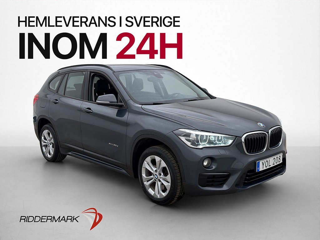 BMW X1 xDrive20d 190hk Sport line M-Värmare Drag Bluetooth