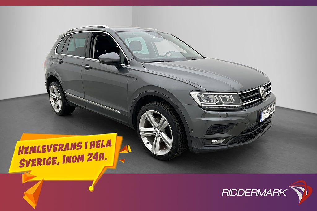 Volkswagen Tiguan 1.4 TSI 150hk 4M Värmare Cockpit Kamera