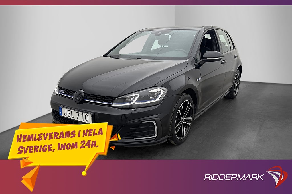 Volkswagen Golf GTE 204hk P-Värmare Kamera CarPlay Adp-Fart