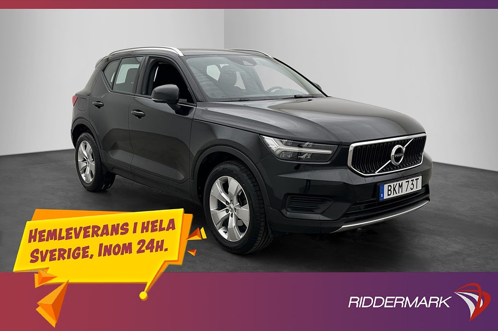 Volvo XC40 T3 163hk Momentum VOC Värmare CarPlay Dragkrok