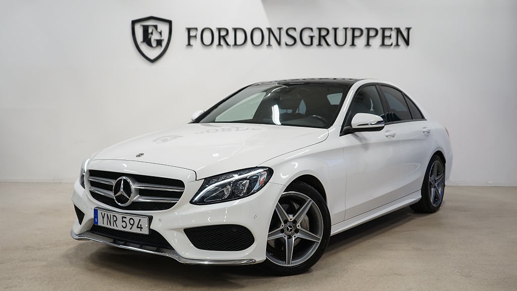 Mercedes-Benz C 220 d 9G-Tronic AMG Sport / Panorama / Drag