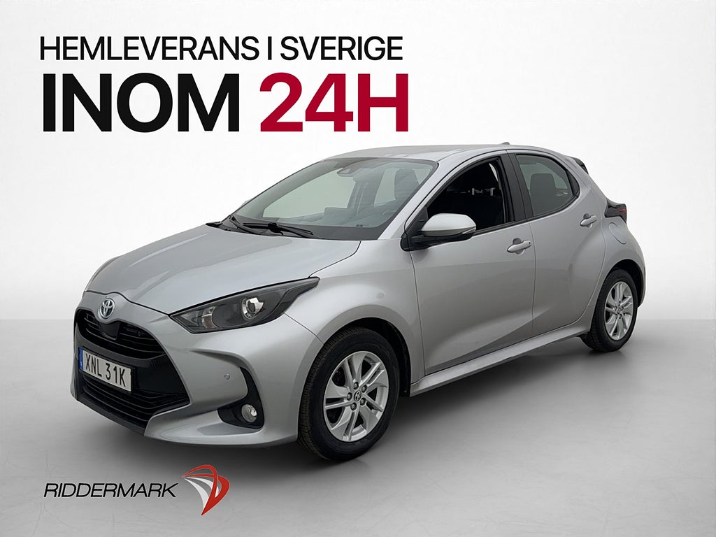 Toyota Yaris Hybrid Active Kamera Adaptiv-farthållare MOMS