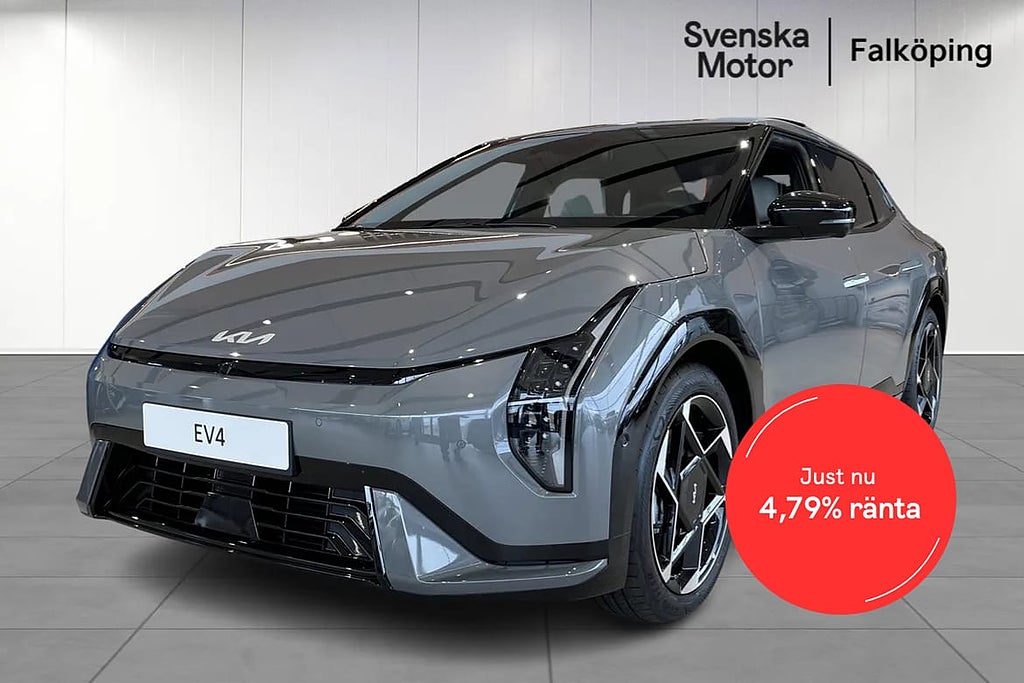 Kia EV4 Long Range Sedan Fastback GT-Line *Kia billån kampanj 4.79%*